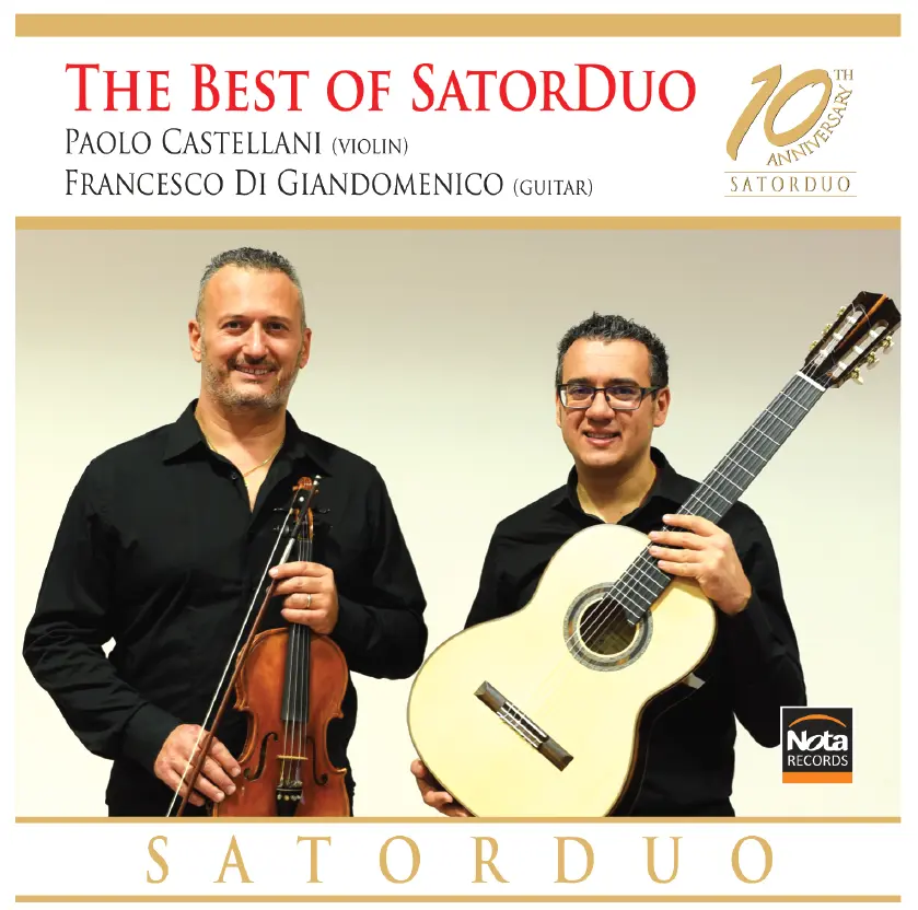 Cover of The Best of SatorDuo, tenth anniversary album